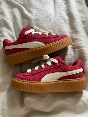 Fenty x Puma corduroy phatty creeper platform sneakers